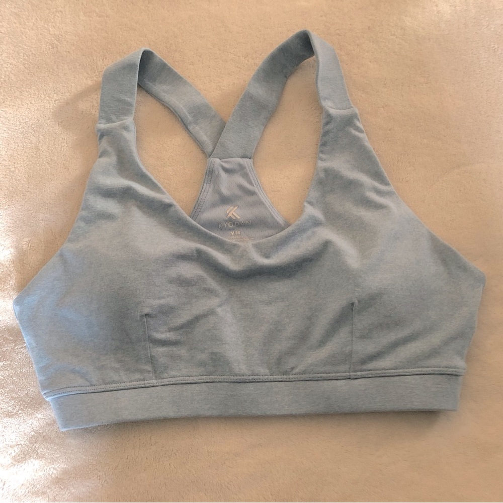 Kyodan Sports Bra size M. Baby blue.